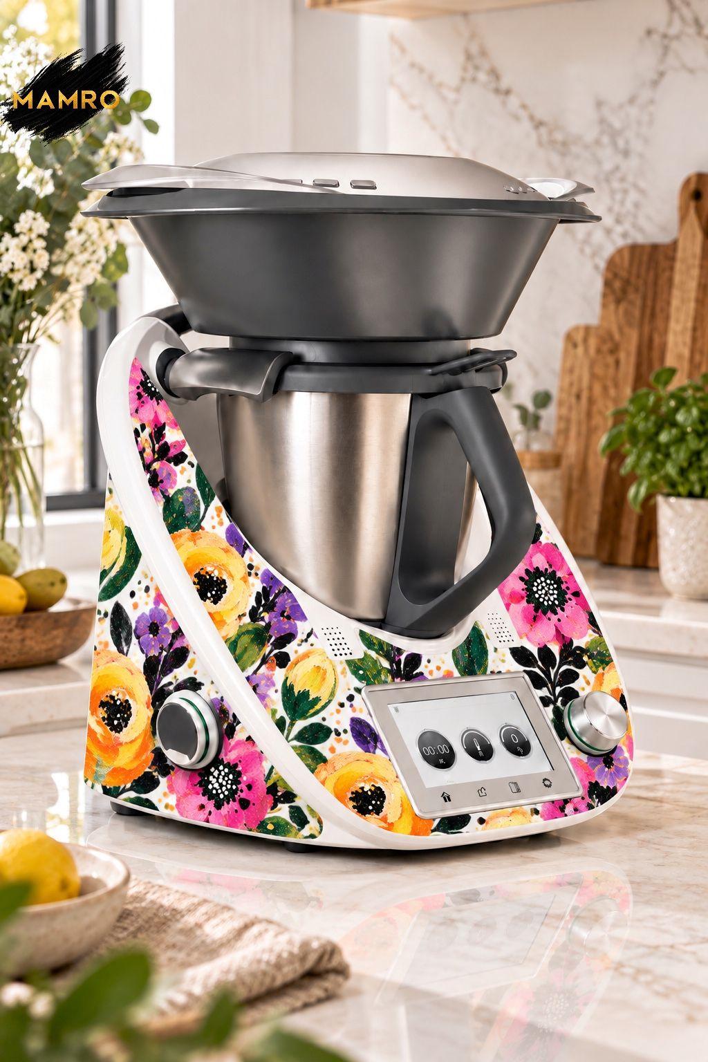 MAMRO BODY for THERMOMIX ABSTRACT FLOWERS dla TM5