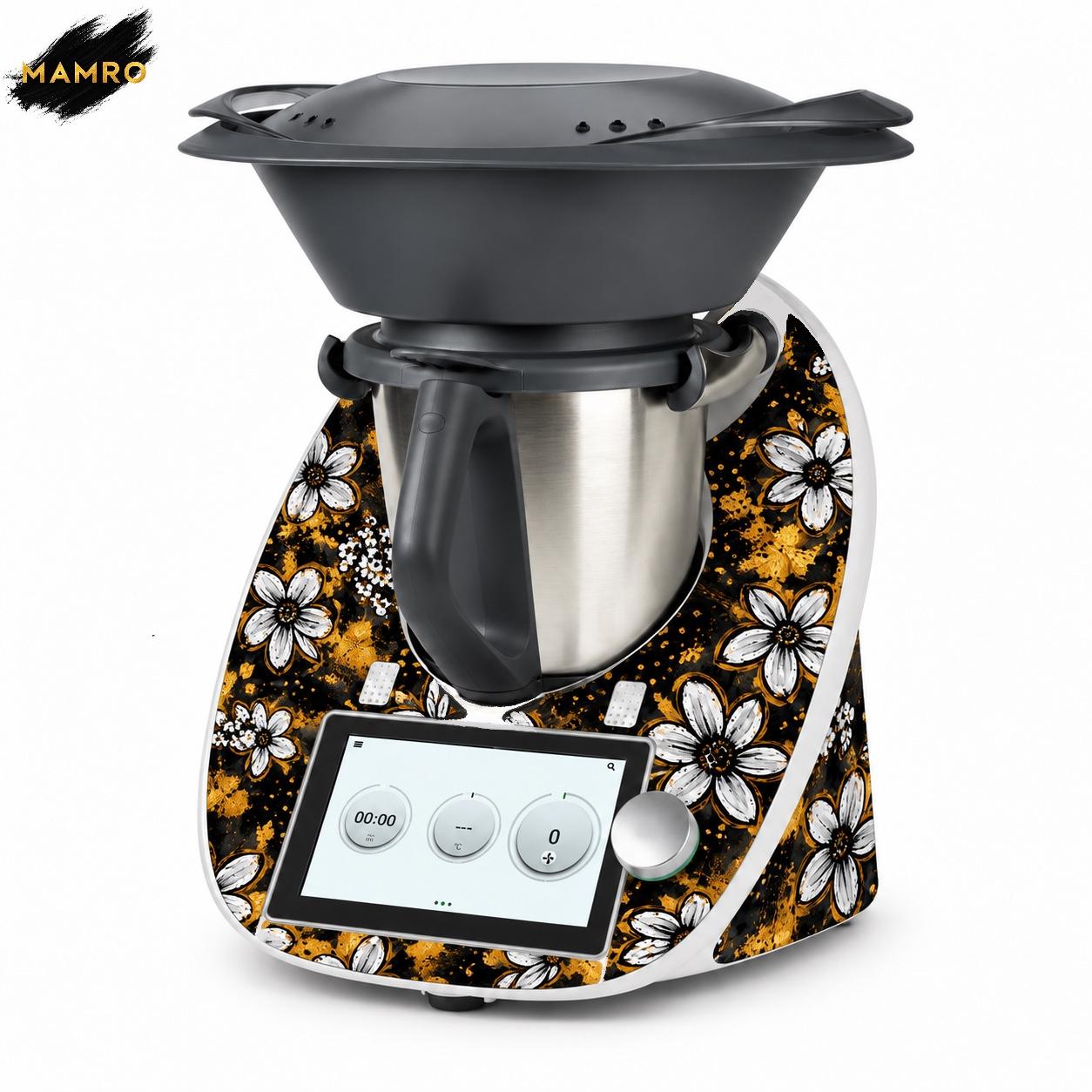 MAMRO BODY for THERMOMIX BLACK ABSTRACT dla TM6