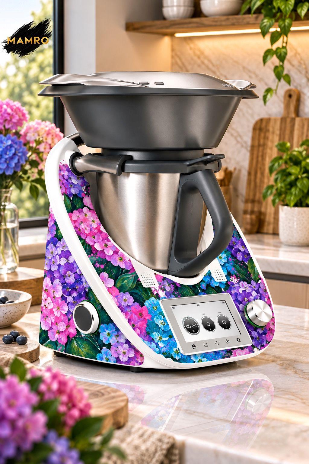 MAMRO BODY for THERMOMIX HYDRANGEA hortensja dla TM5