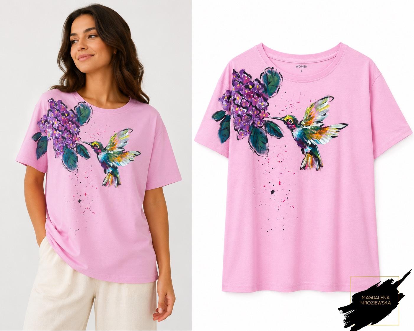 Bluzka " Hydrangea kiss" S/M