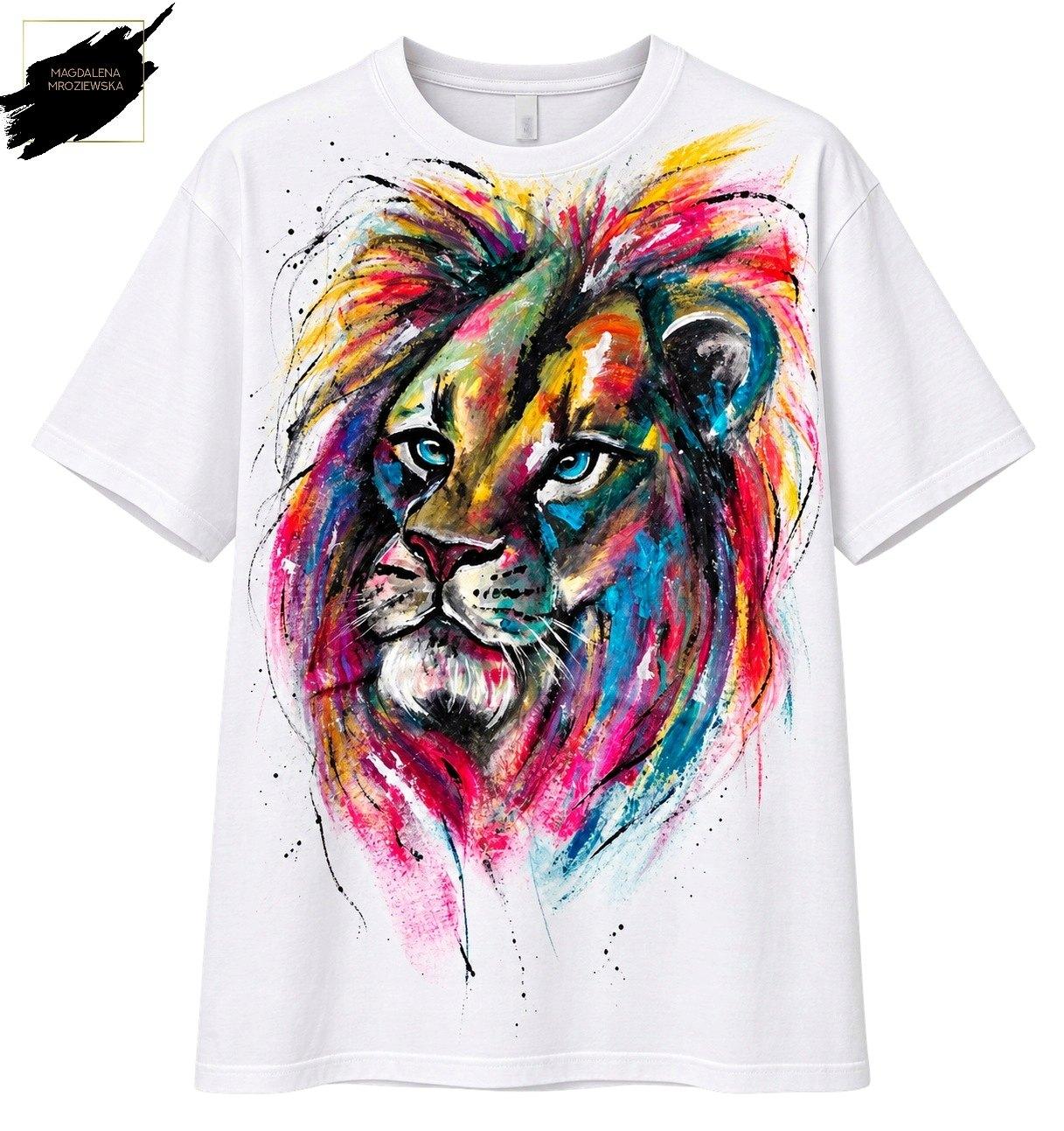 Koszulka oversize ENERGY LION