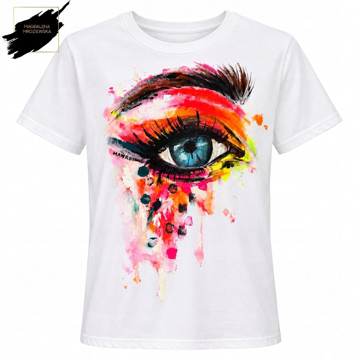 Koszulka oversize NEON EYE